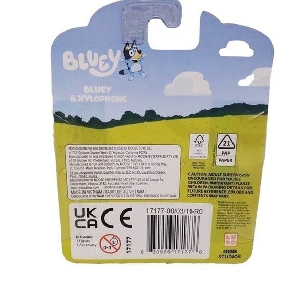 Bluey Toys Bluey Magic Xylophone Bluey and Bingo Toys - Picture 4 of 5